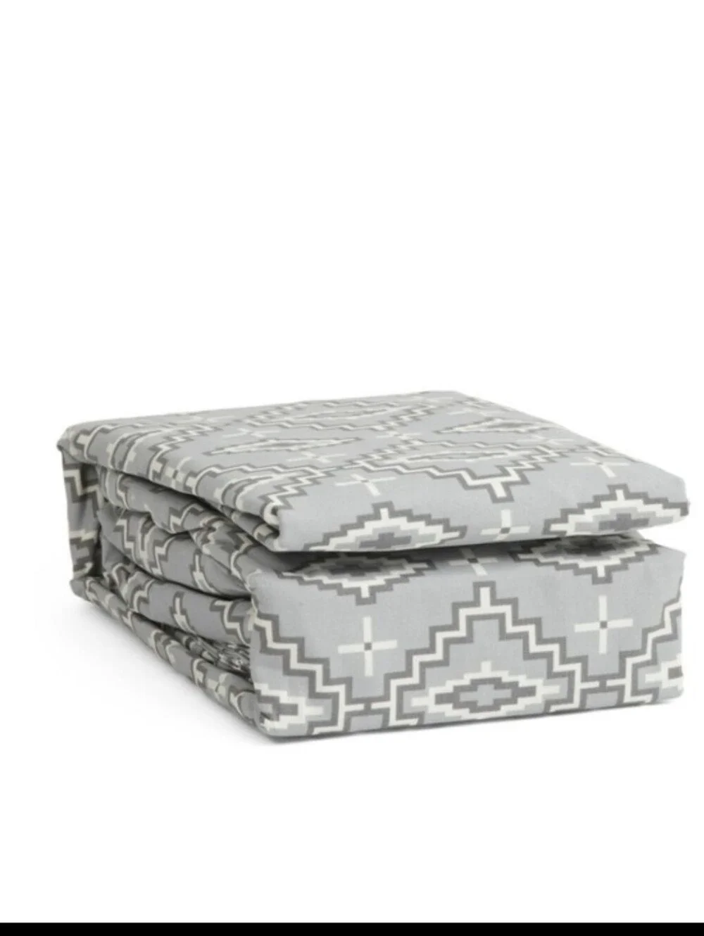 Pendleton Cooling Technology Twin Sheet Set In Grey Aztec